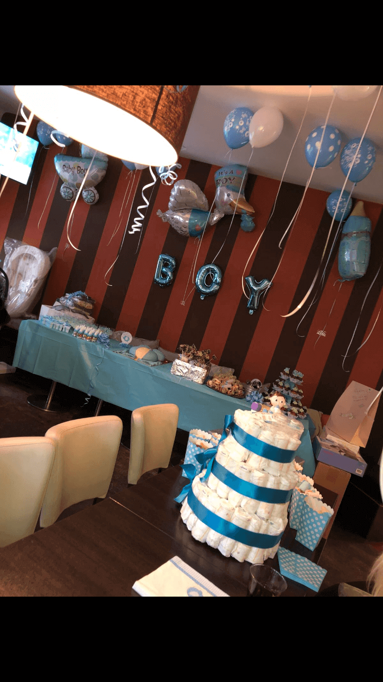 Baby shower på L'angolo